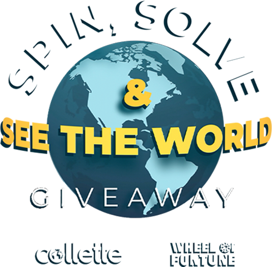 Spin, Solve & See the World Giveaway — Collette & Wheel of Fortune