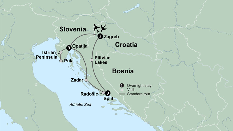Winter in Croatia