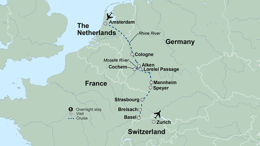 Magical Rhine and Moselle Rivers