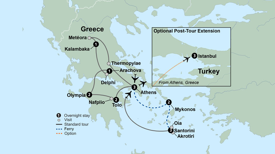 Exploring Greece and Its Islands