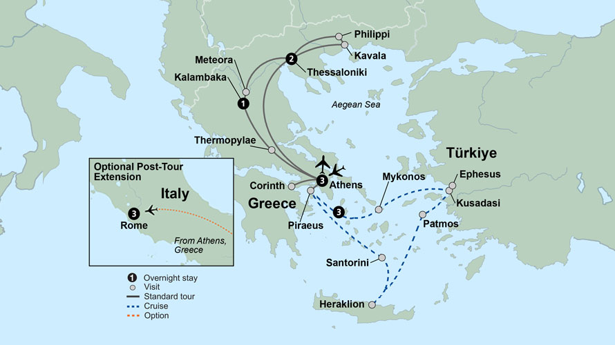 Greece: In the Footsteps of Paul the Apostle Greece: In the Footsteps of Paul the Apostle