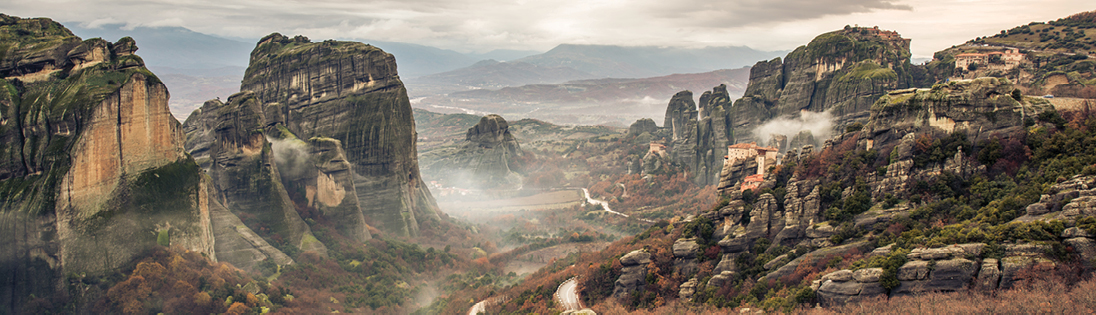 Wonders of Ancient Greece D4 Kalambaka Meteora Arachova