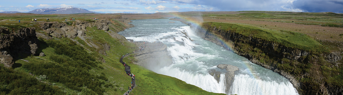 TS463 Icelands Midnight Sun Glaciers Geysers the Golden Circle