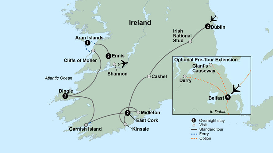 Countryside of the Emerald Isle
