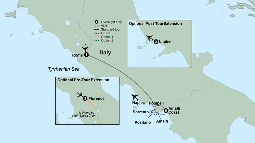 Rome & the Amalfi Coast
