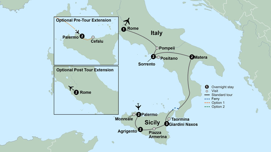 Southern Italy & Sicily