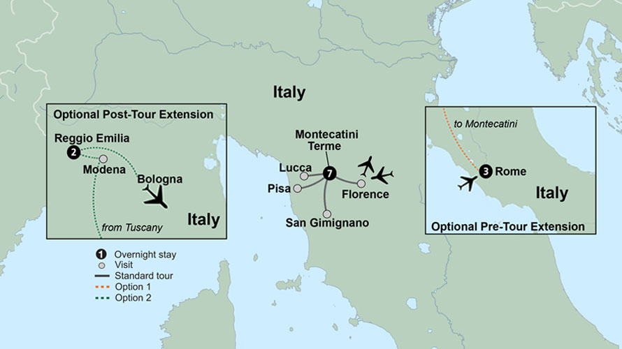Spotlight on Tuscany