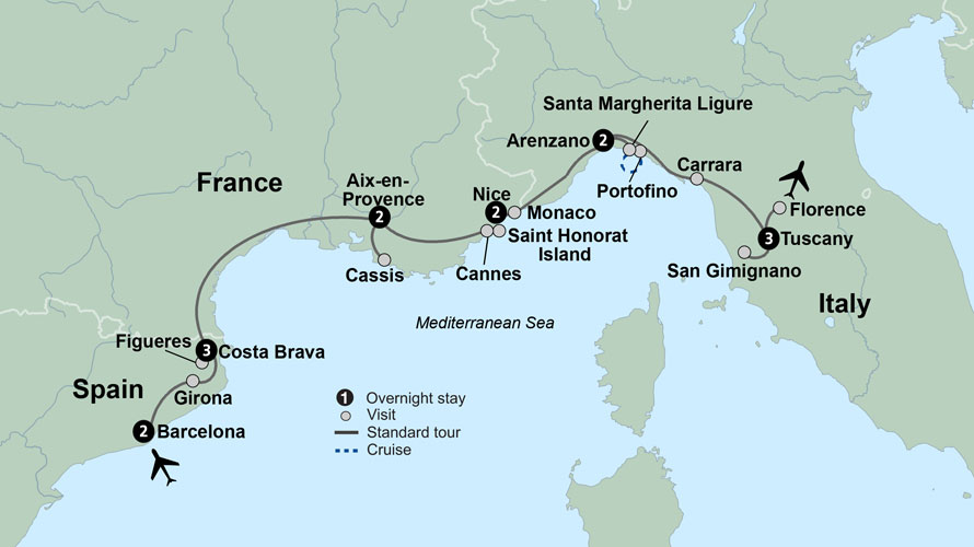 Mediterranean Coastal Journey Mediterranean Coastal Journey