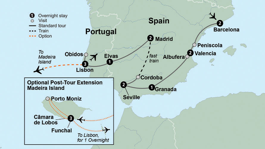 Discover Spain's Classics & Portugal
