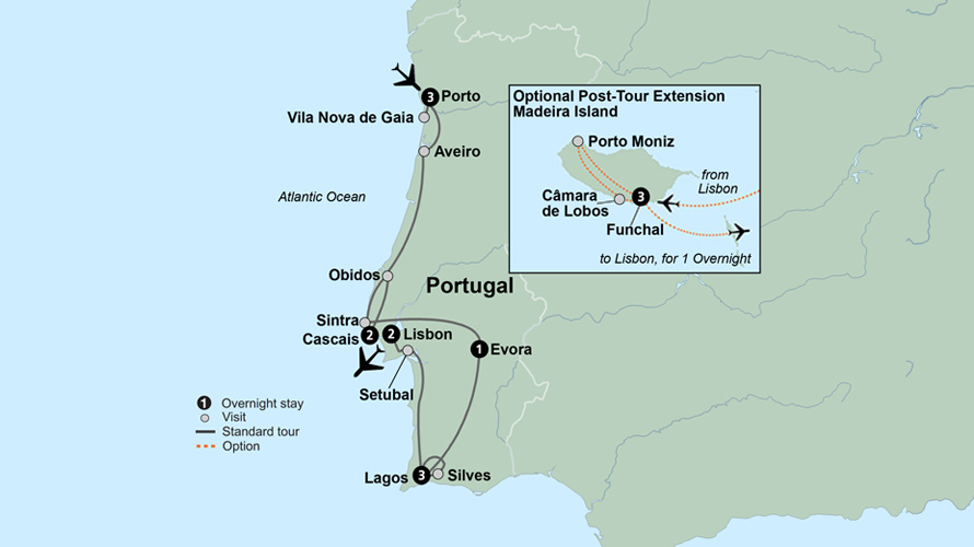 Splendid Portugal: From Porto to the Algarve