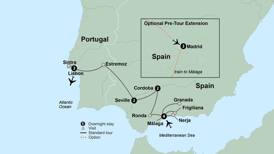 Exploring Iberia: Southern Spain to Coastal Portugal Exploring Iberia: Southern Spain to Coastal Portugal