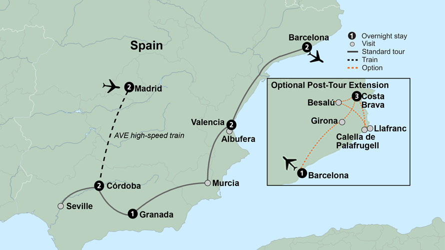 Journey through Spain: Madrid to Barcelona