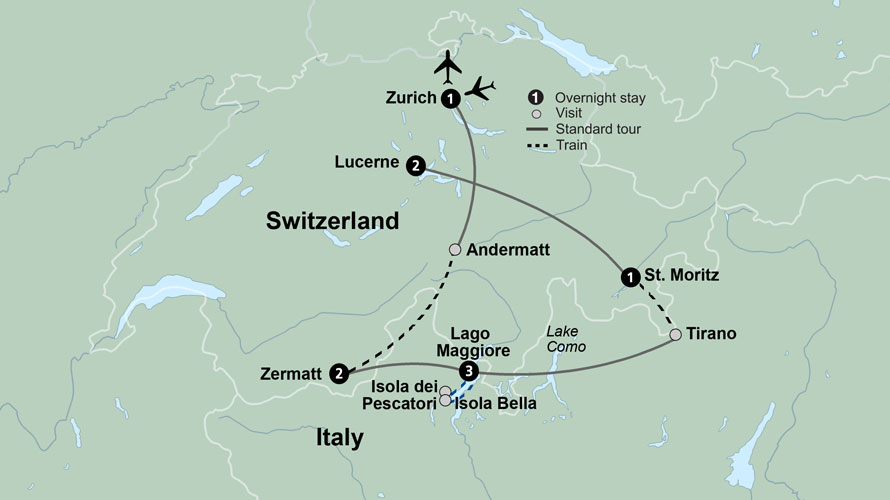 Alpine Lakes & Scenic Trains