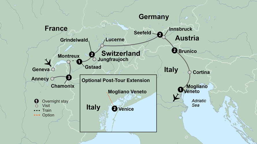 Peaks of Europe: The Alps to The Dolomites