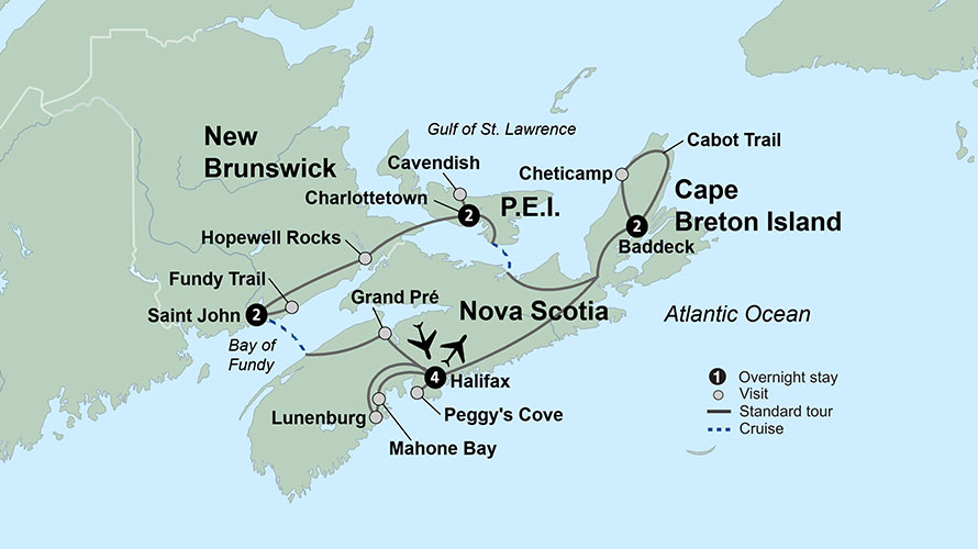 Canadian Maritimes and Coastal Wonders
