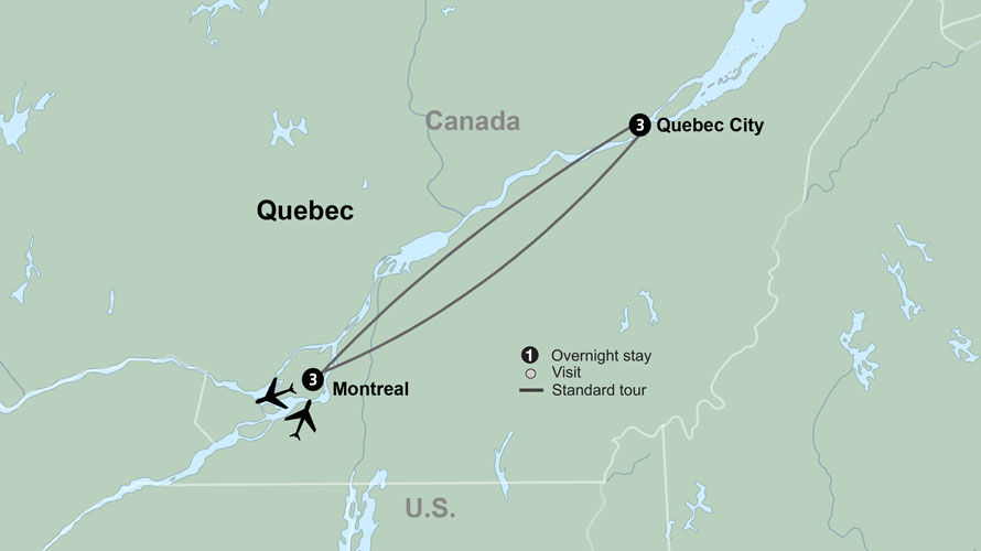 Christmas Markets of Montreal and Quebec City