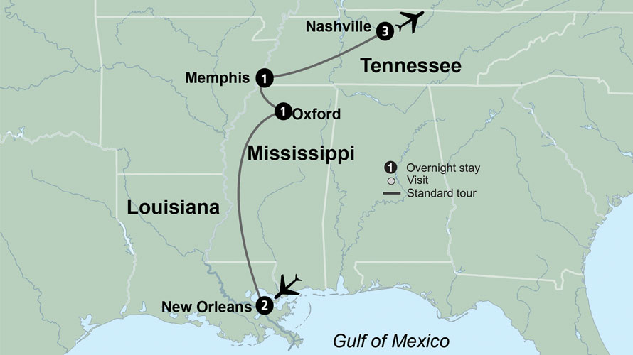 America's Music Cities Holiday