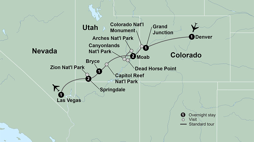 Painted Canyons of the West