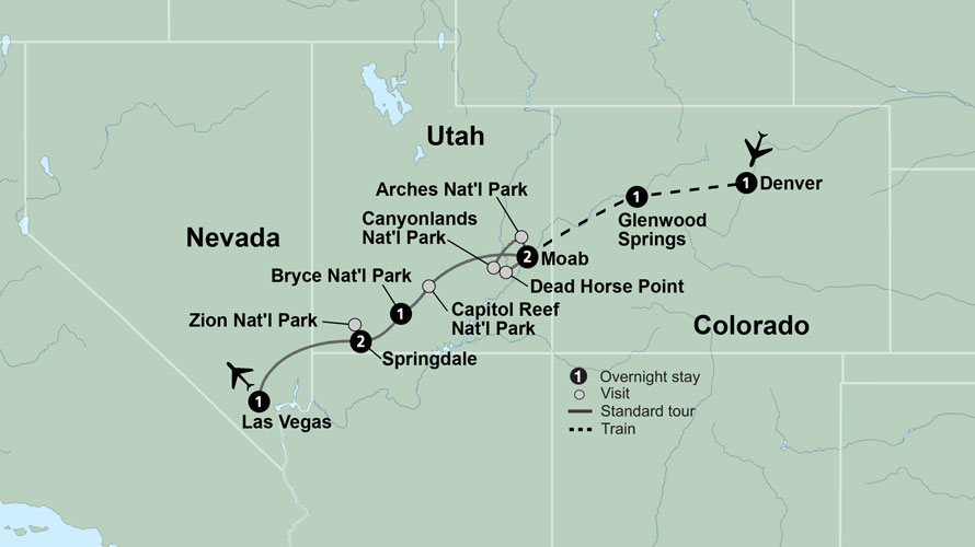 Utah’s Mighty Five and The Rockies Utah’s Mighty Five and The Rockies