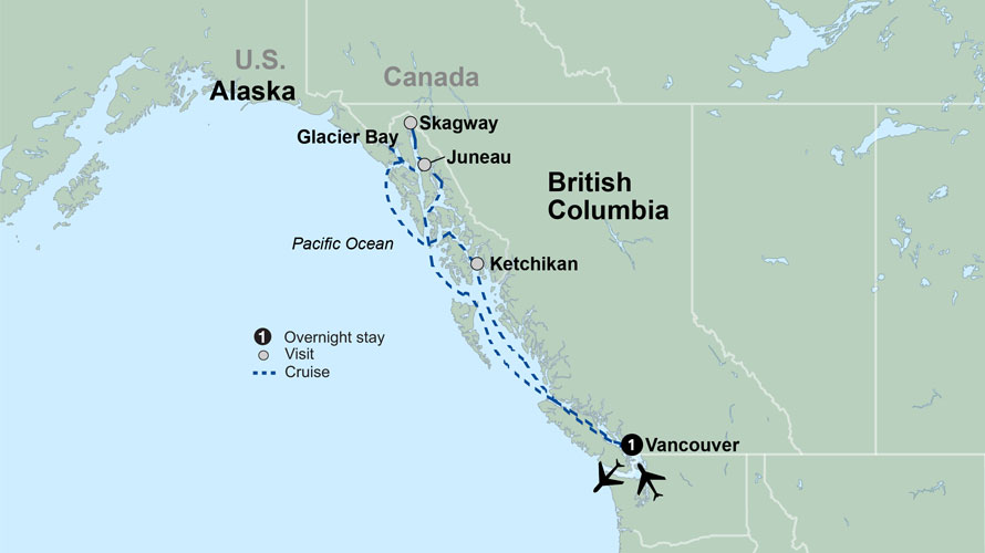 Alaska's Inside Passage Cruise