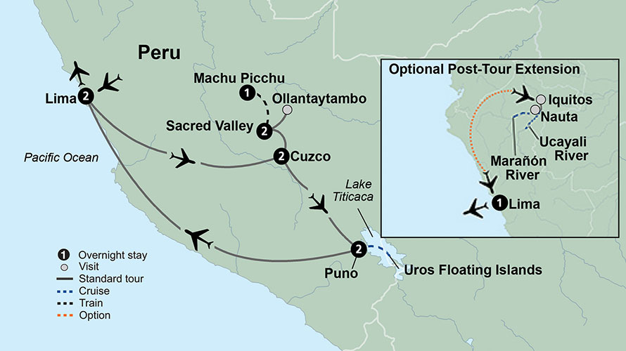 Peru: Machu Picchu and Lake Titicaca