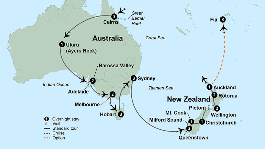 South Pacific Vacations And Tour Packages Collette