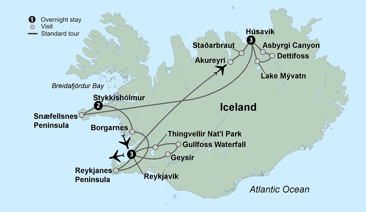 IcelandicAdventure Map 2018
