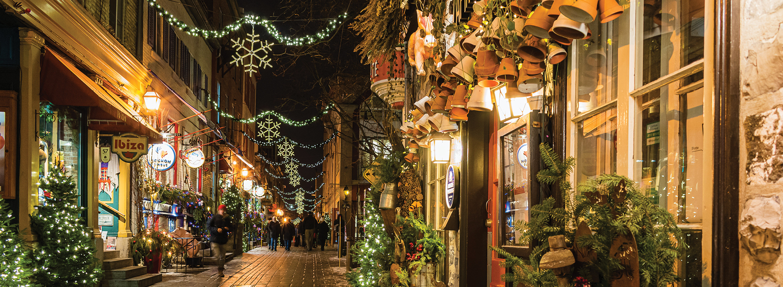 Christmas Markets of Montreal and Quebec City