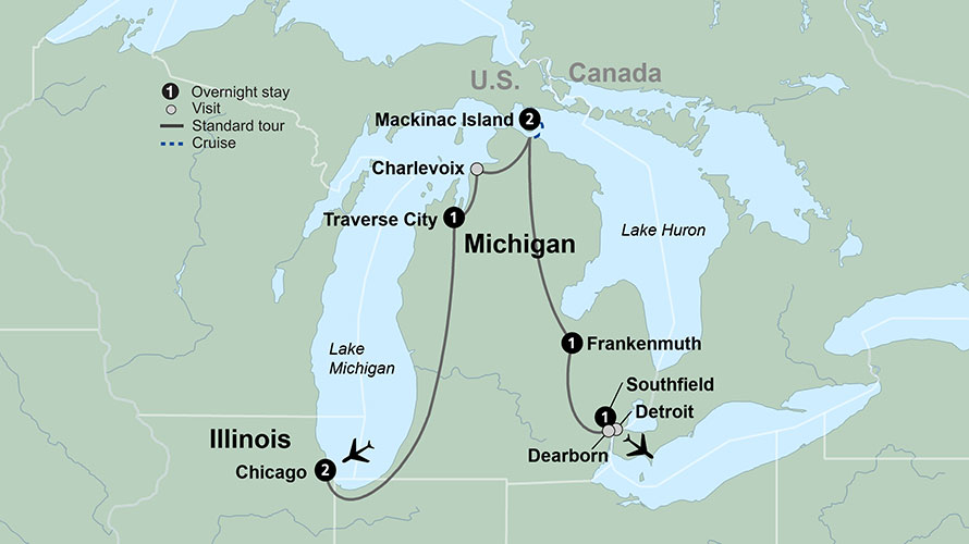 Mackinac Island Tours And Tours Of Michigan Collette